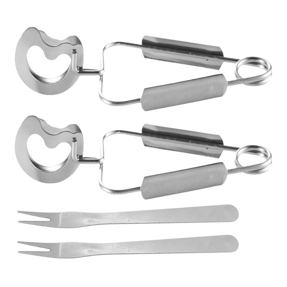 NICERIO 2 Sets Stainless Steel Seafood Tools For Cooking In Home Kitchens