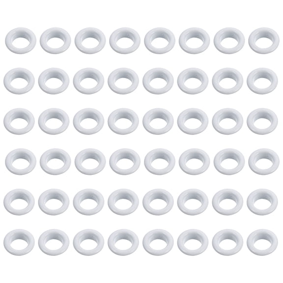 NICERIO 200Pcs Metal Eyelets Grommets Set for Clothes Shoes Craft Decoration Projects