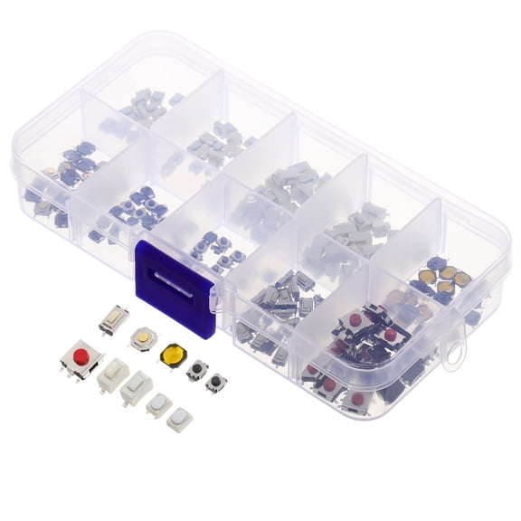 NICERIO 200Pcs Remote Key Fob Replacement Push Button Switch for Car Electrical Circuit Boards