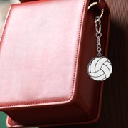 NICERIO 20-Pack Cute Volleyball Keychains PVC Sports Key for Bags and Accessories, and Lightweight