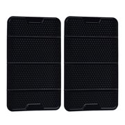 NICERIO Nonslip Dashboard Mat Phone Holder Washable Black for Car 2Pcs