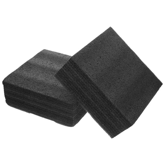 NICERIO 2Pcs Black Floral Foam Board Tearable Foam Insert for Flower Arrangement and Shipping