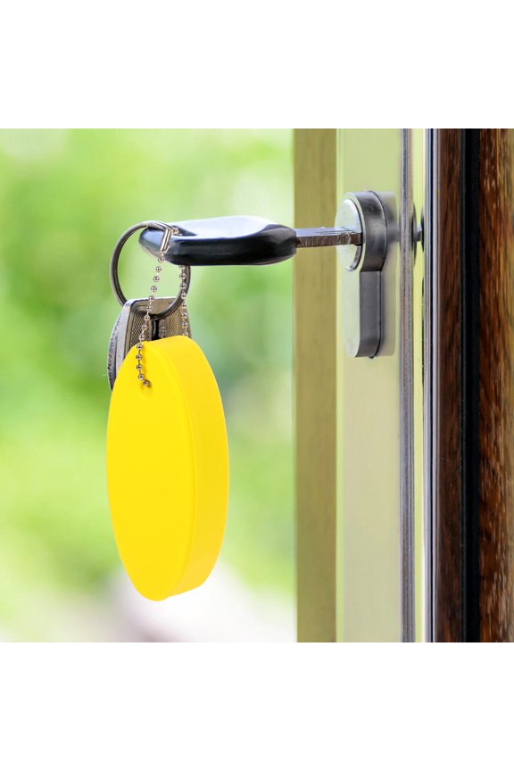 2Pcs Floating Keychain with Innovative Design for Key Holding and Boat Buoy Function