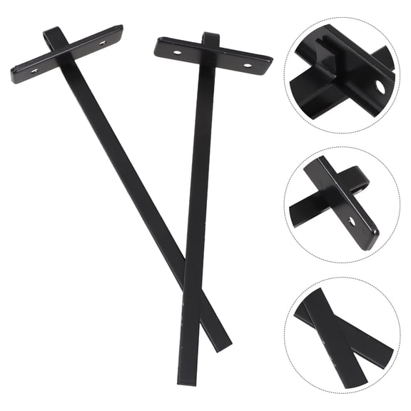NICERIO 2Pcs Heavy Duty Circular Saw Edge Guide Tool with Depth Gauge Attachment for Accurate Cuts