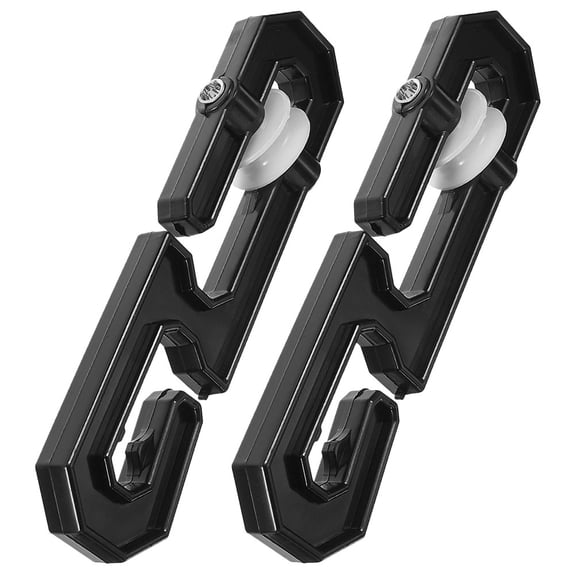 NICERIO 2Pcs Heavy Duty Clothesline Tightener Separator Kit with Plastic and Metal Build