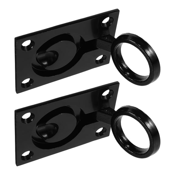 NICERIO 2Pcs Stainless Steel Flush Pull Ring Handles with Comfortable Grip for Boat Cabin Use