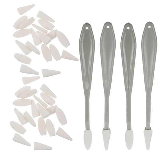 NICERIO 2Sets Art Blenders Sketch Drawing Tool Set with Ergonomic Handle Assorted Colors