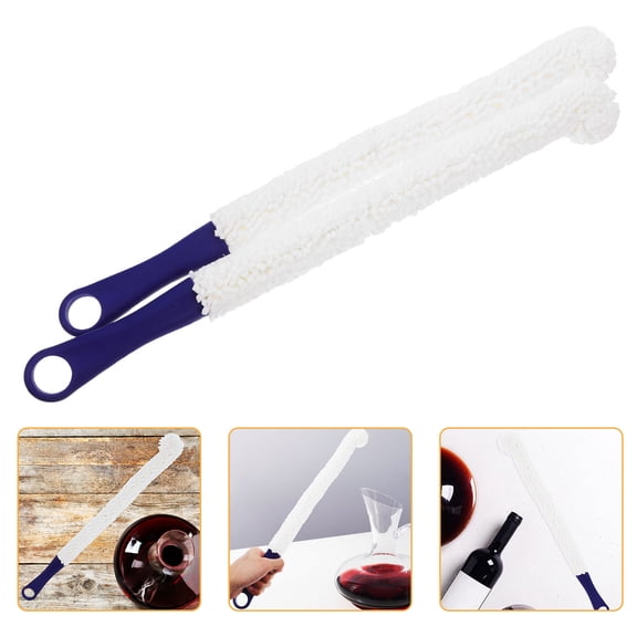 NICERIO 2pcs Bottle Brush for Cleaning with Long Handle Scratch Resistance Plastic for Homeowners