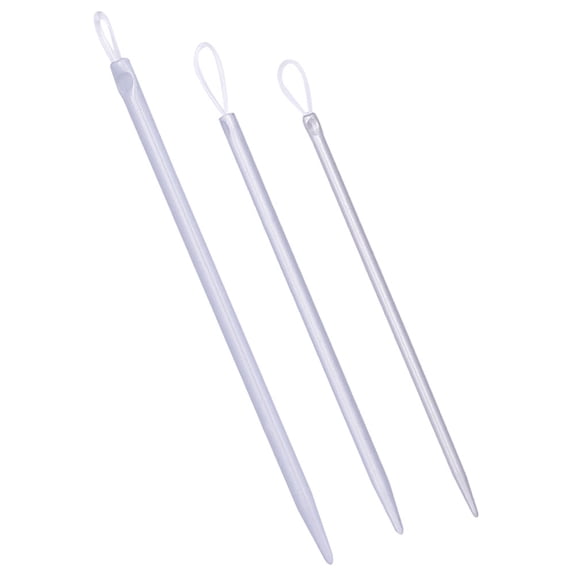 NICERIO Plastic Wool Yarn Threader for Home Use, Simple Design, Easy to Carry, 3Pcs