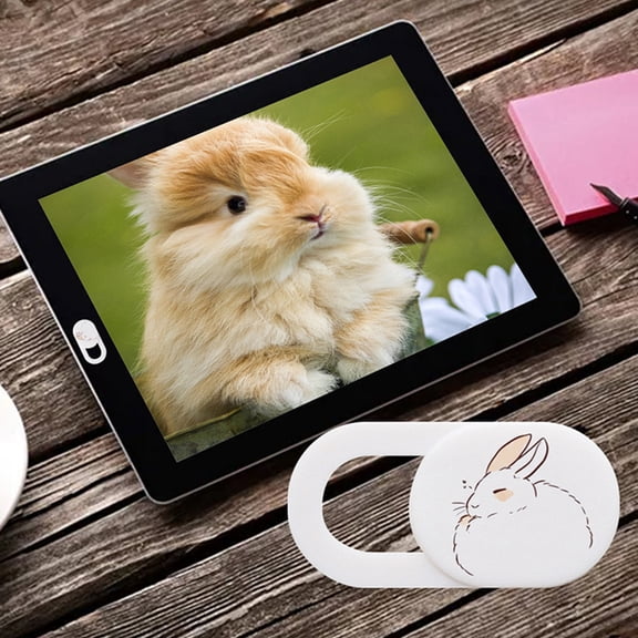 NICERIO 3Pcs White Privacy Sticker Covers Self Adhesive Webcam Slider for Digital Devices