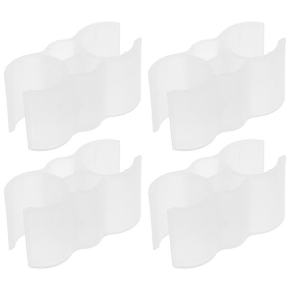 NICERIO broom-to-dustpan clip Secure Broom Clip Plastic 4pcs General Users