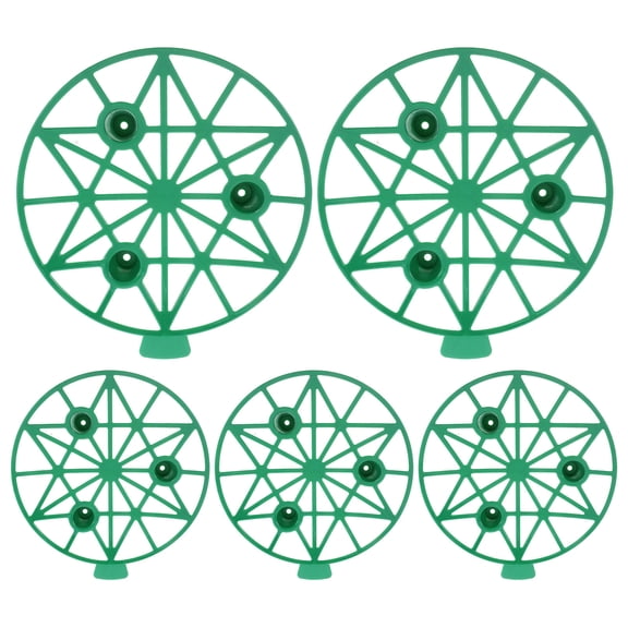 NICERIO 5Pcs Versatile Green Melon Support Rack for Garden Fruit Trellis and Vegetable Stand