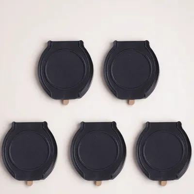 NICERIO Camera Cover Webcam Protector Black ABS 5Pcs Safe and Convenient Use