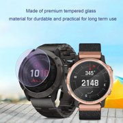 NICERIO 6-Pack Tempered Glass Watch Screen Protectors, Scratch Resistant, for Everyday Use