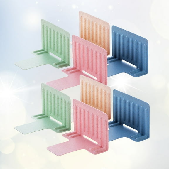 NICERIO Storage Bin Dividers Storage Partition Green PP 8pcs