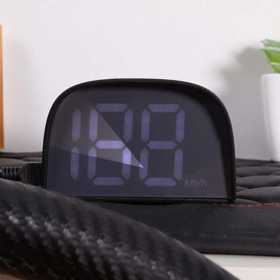 NICERIO Car Speed Meter Dashboard Black Clear Digital Display for Safer Driving