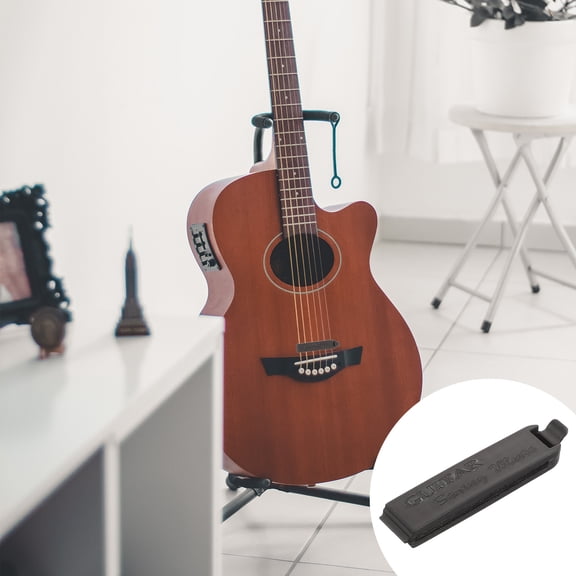 NICERIO Bass Guitar String Dampener Black Clip for Noise Muting and Improved String Performance