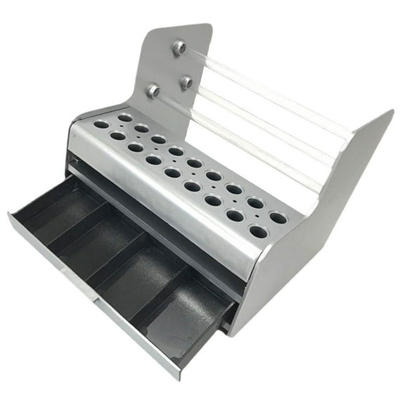 NICERIO Pliers Storage Mechanic Tools Organizer White Plastic 1Pack