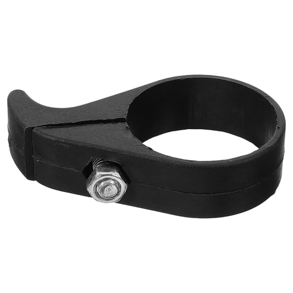 NICERIO Bicycle Chain Guard Protector Plastic Black for Bike 1Set