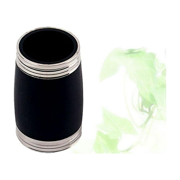NICERIO Metal Clarinet Two Section Tube Tuning Tube Black for Improved Tone and Intonation
