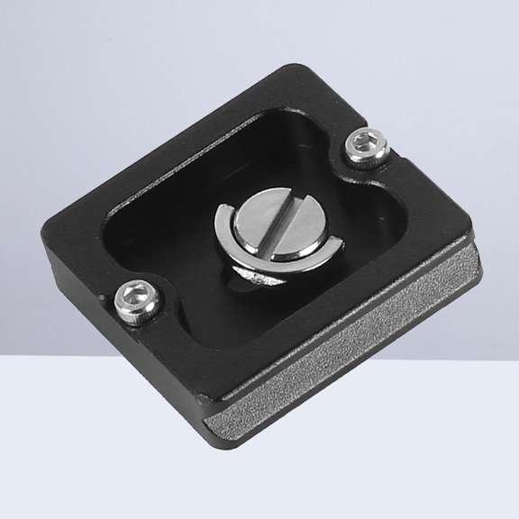 NICERIO Black Quick Release Plate for Camera Use Aluminum Material with 1 4 Inch Screw