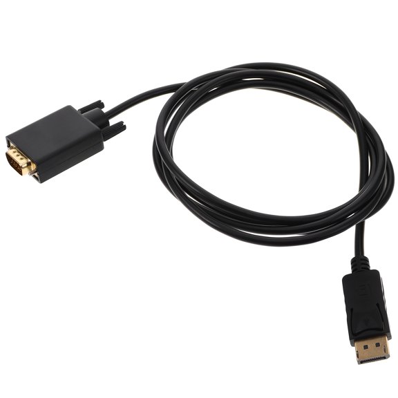 NICERIO Black to Vga Cord for Computer Monitor with Compact Lightweight Durable Design