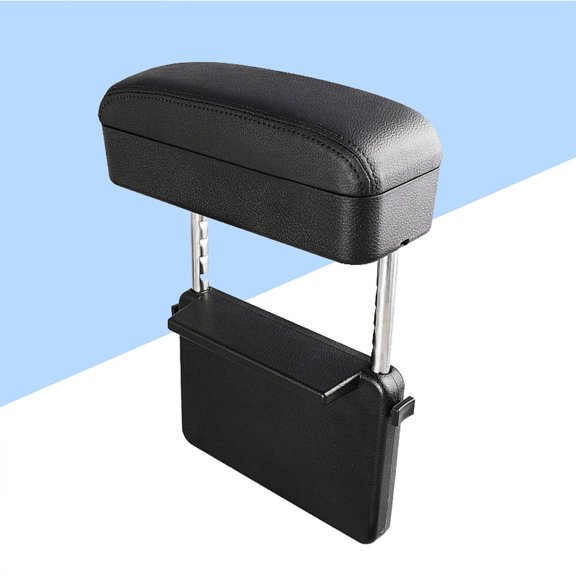 NICERIO Car Center Console Armrest Box Black with Durable Material and Easy Installation