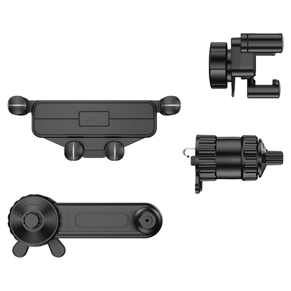 NICERIO Nicerio Car Phone Mount Black with Rotation Feature for Secure Support