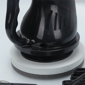NICERIO Car Wax Machine Black ABS Plastic Metal Materials Easy to Operate for Car Waxing