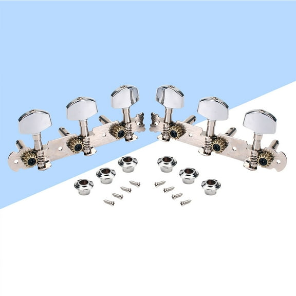 NICERIO Guitar Parts GC301E Silver High Grade Material for Musicians 2Pcs