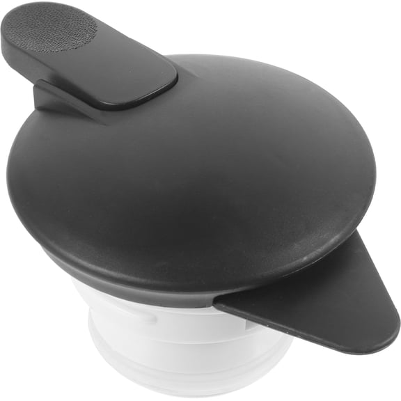 NICERIO Wear Resistant Black Water Jug Lid with Silicone and Plastic for Daily Use