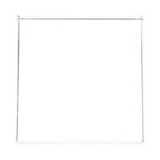 NICERIO Crystal Desk Paperweight Transparent Square Decorative Glass Display Block for Office