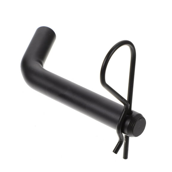NICERIO Durable Black Tow Bar Locking Pin Trailer Hitch Receiver Lock for Car Trailer Use