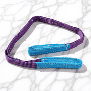 FENGGUIQU Durable Polyester Sling Assorted Color Flat Hoisting Belt for Lifting
