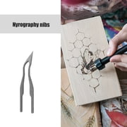 NICERIO Durable Wire Tip Pyrography Pen for Accurate Shading and Wood Engraving Art