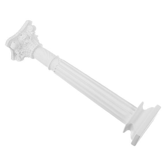 NICERIO Elegant White European Roman Column Decorative Pillar Statue for Wedding and Home Decor