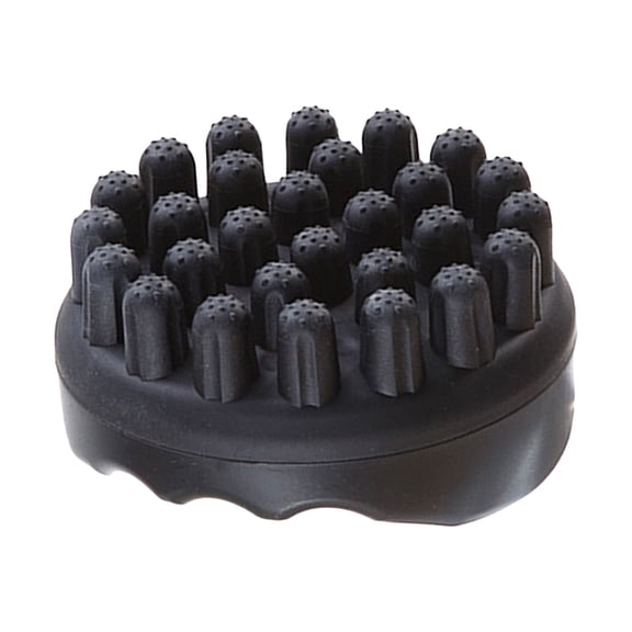 NICERIO Ergonomic Black Dreadlock Comb for Home Use Detangling Curly Hair and Styling Afro Hair