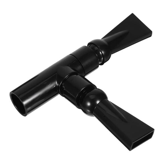 NICERIO Fish Tank Aquarium Nozzle Plastic Double Outlet Connector Rotatable for Water Direction Control