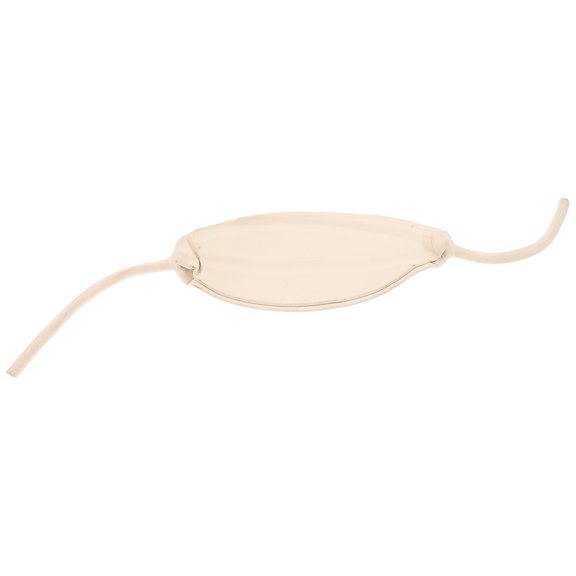 NICERIO Flexible Rubber Bladder for Gas Collection Laboratory Sampling Balloon with Leak Proof Design in Beige