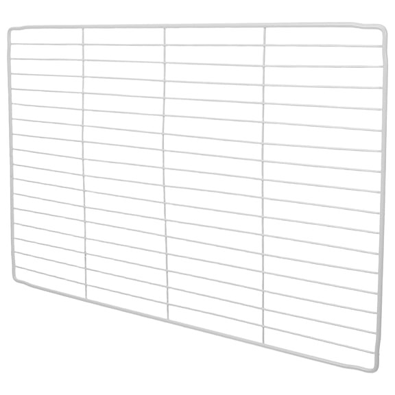 NICERIO Freezer Shelf Divider Wire Rack in White for Home Refrigerator Space Optimization