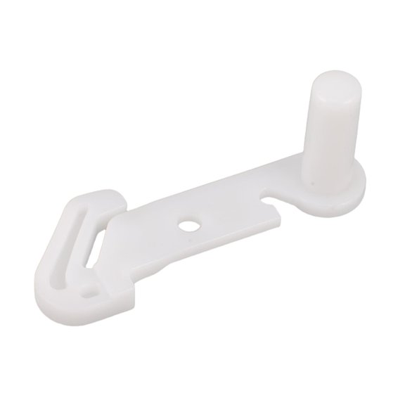 NICERIO Fridge Door Restoration Parts White Plastic Stopper for Refrigerator Door Alignment and Repair