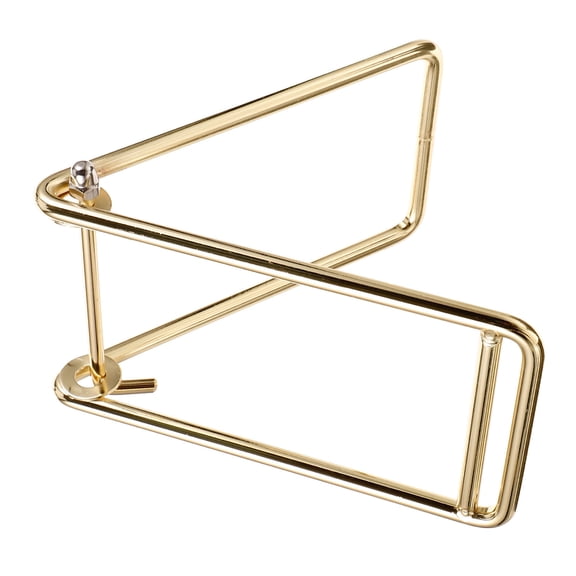 NICERIO Golden Stainless Steel Ticket Organizer Stand for Raffle Tickets with Firm Base and Practical Design