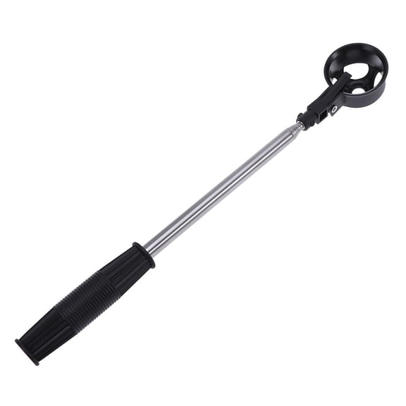NICERIO Golf Ball Scoop Grabber Adjustable Length Stainless Steel Lightweight Pickup Tool