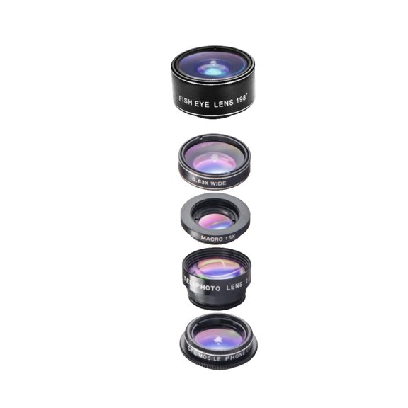 NICERIO High Definition Smartphone Camera Lens Kit with Cpl Polarized and Teleconverter Lenses