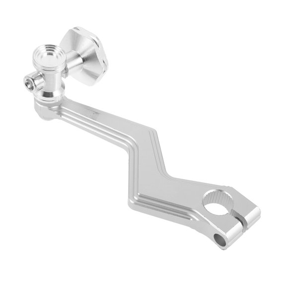 NICERIO High Strength Aluminum Alloy Rear Brake Arm for Motorcycle Black with Smooth Operation