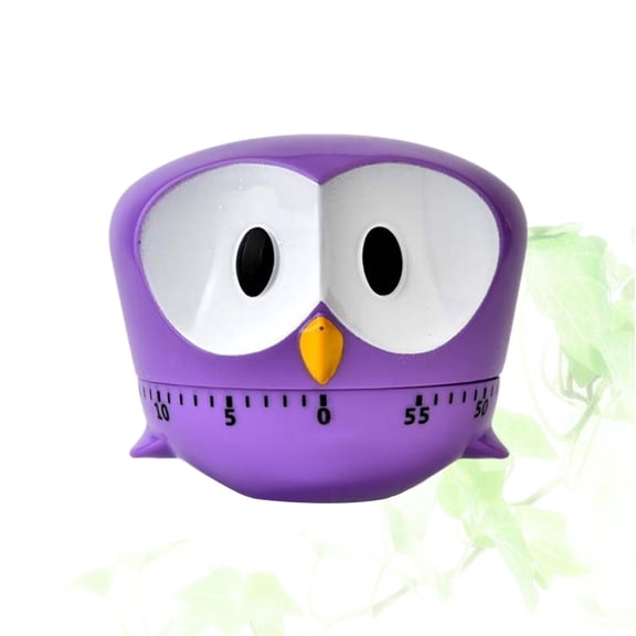 NICERIO Plastic Kitchen Reminder Timer Purple Household Countdown Cooking Timer