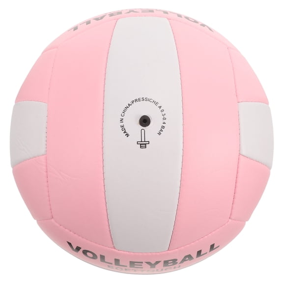 NICERIO Inflatable Training Volleyball Size 5 Soft Pink PU Practice Sports Ball