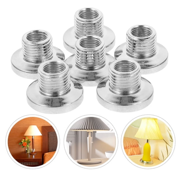 NICERIO Iron Angled Adapter for Lighting Fixtures with T Shaped Connection Suitable for Floor and Table Lamps