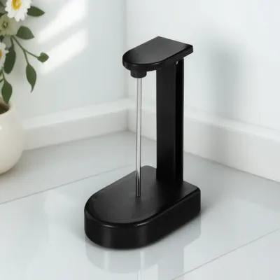NICERIO Black Metal Receipt Spike with Smooth Surface for Restaurant Office Desk Bill Organizer