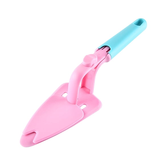 NICERIO Lightweight Plastic Cake Server in Pink with Ergonomic Design for Easy Cake Serving